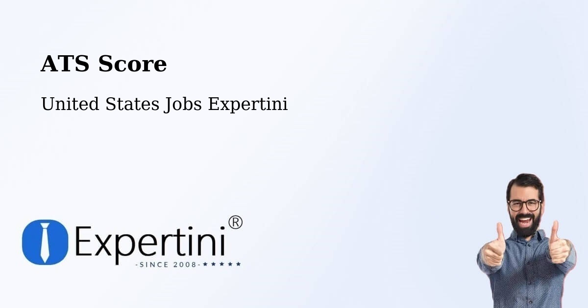 Resume ATS Score & Job Description Match Tool – Byram - United States Jobs Expertini
