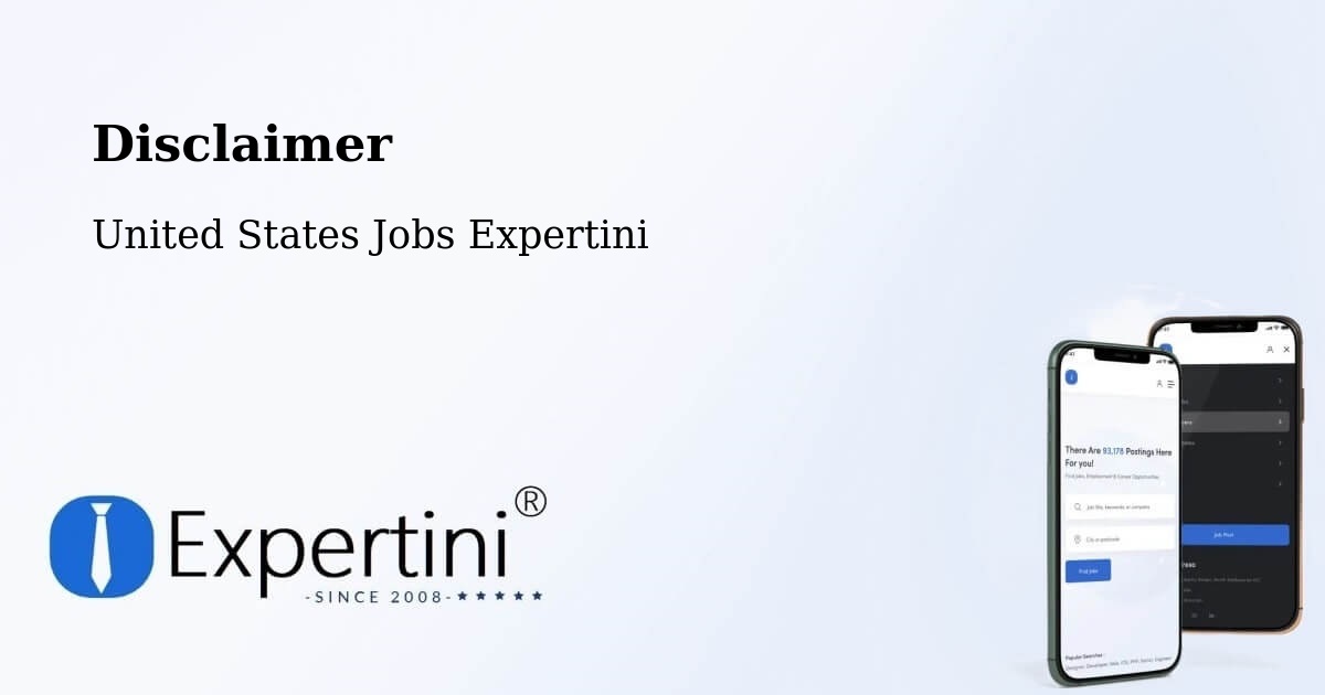 Disclaimer – Byram - United States Jobs Expertini