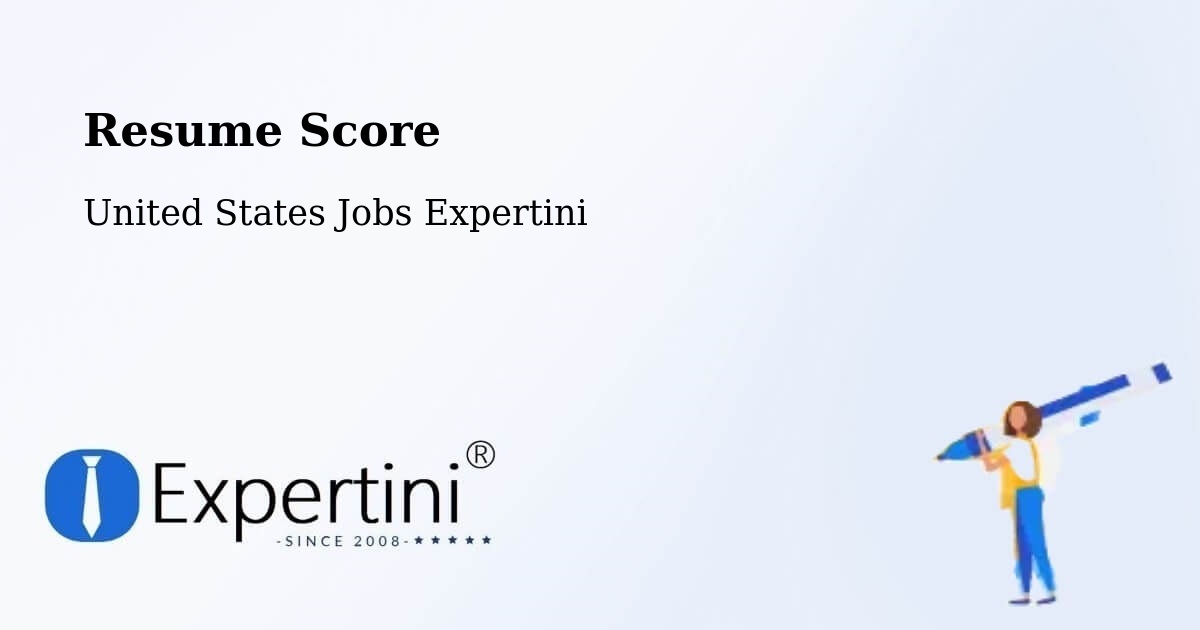Resume Score & Job Description Match Tool – Byram - United States Jobs Expertini